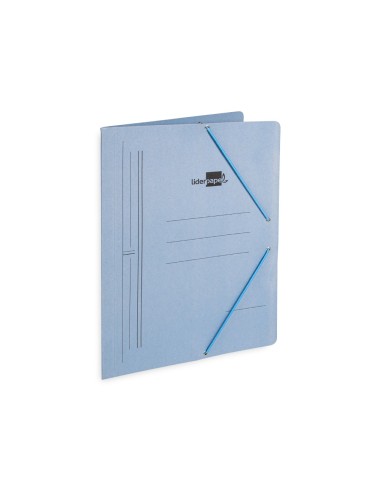 CARPETA GOMAS LIDERPAPEL FL CARTON AZ.