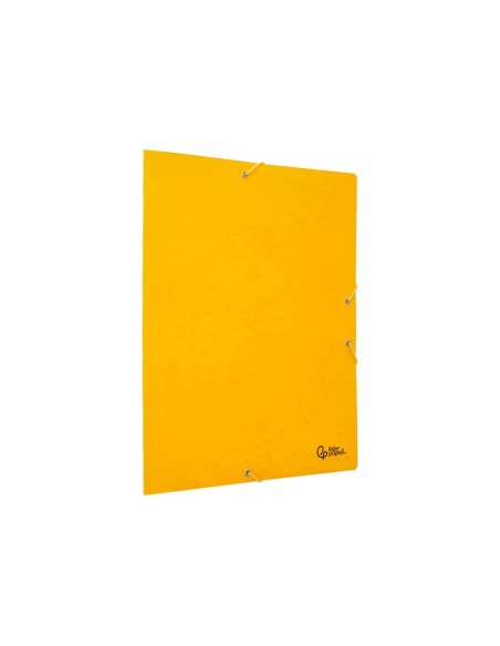 CARPETA GOMAS LIDERPAPEL FL SIMIL-PRESPAN 3 SOLAPAS AM.