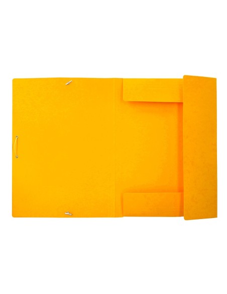 CARPETA GOMAS LIDERPAPEL FL SIMIL-PRESPAN 3 SOLAPAS AM.