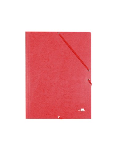 CARPETA GOMAS LIDERPAPEL FL SIMIL-PRESPAN 3 SOLAPAS RJ.