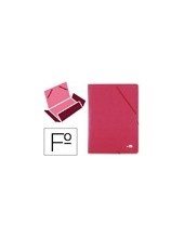 CARPETA GOMAS LIDERPAPEL FL CARTON PRESPAN 3 SOLAPAS RJ. 2