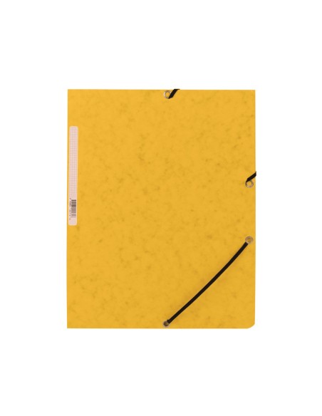 CARPETA GOMAS Q-CON. 320X243MM SIMIL-PRESPAN 3 SOLAPAS LOMO 15CM AM