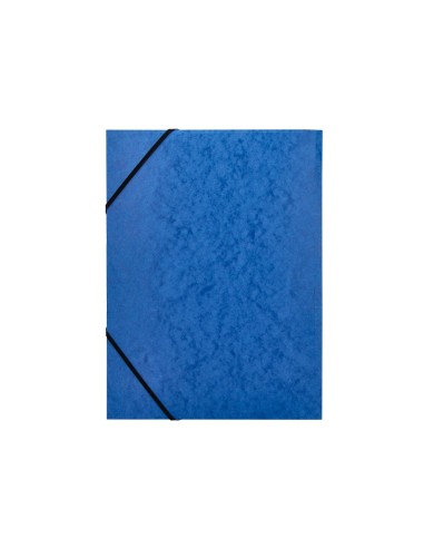 CARPETA GOMAS Q-CON. 320X243MM SIMIL-PRESPAN 3 SOLAPAS LOMO 15CM AZ.