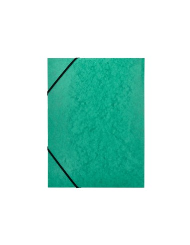 CARPETA GOMAS Q-CON. 320X243MM SIMIL-PRESPAN 3 SOLAPAS LOMO 15CM VE.