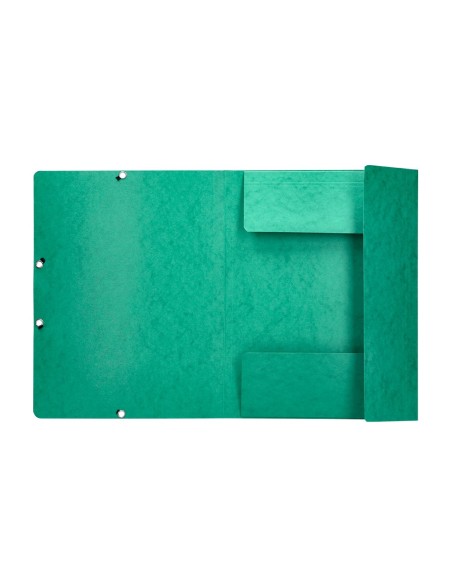 CARPETA GOMAS Q-CON. 320X243MM SIMIL-PRESPAN 3 SOLAPAS LOMO 15CM VE.