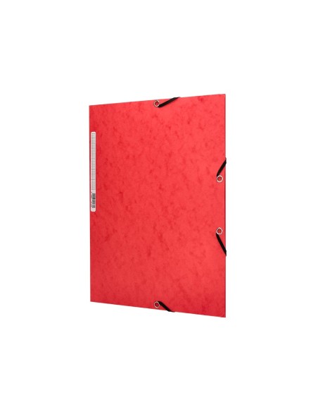 CARPETA GOMAS Q-CON.320X243MM SIMIL-PRESPAN 3 SOLAPAS LOMO 15CM SURT.