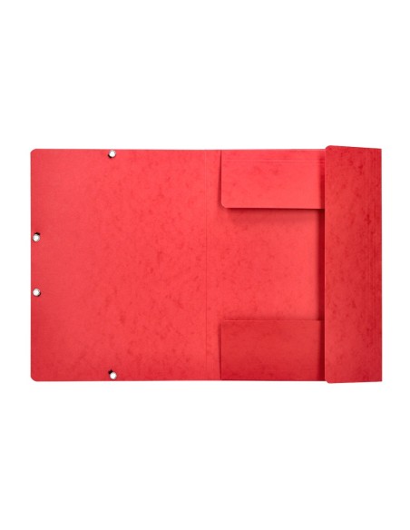 CARPETA GOMAS Q-CON.320X243MM SIMIL-PRESPAN 3 SOLAPAS LOMO 15CM SURT.