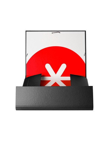 CARPETA GOMAS ANTARTIK FL CARTON FORRADO 3 SOLAPAS NG.