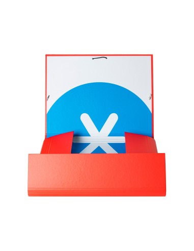 CARPETA GOMAS ANTARTIK FL CARTON FORRADO 3 SOLAPAS RJ.