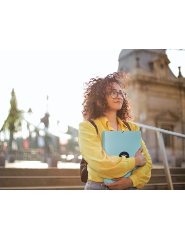 CARPETA GOMAS ANTARTIK A4 CARTON FORRADO 3 SOLAPAS MENTA