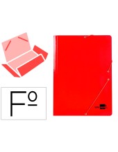 CARPETA  GOMAS FL. 3 SOLAPAS CARTON PLAST.RJ.