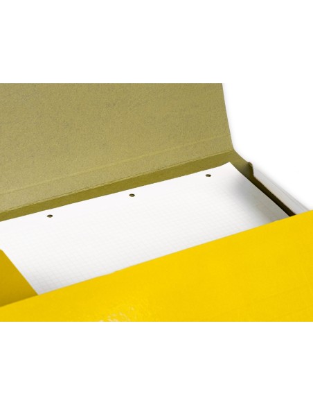 CARPETA  GOMAS FL. 3 SOLAPAS CARTON PLAST.AM.