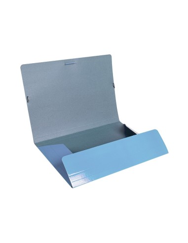 CARPETA  GOMAS FL. 3 SOLAPAS CARTON PLAST.PASTELES SURT.