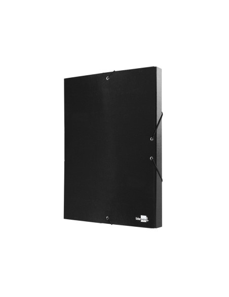 CARPETA PROYECTOS LOMO 3 CM NEGRA