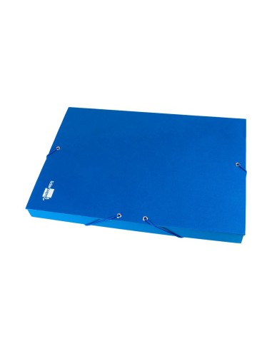 CARPETA PROYECTOS LOMO 3 CM AZUL