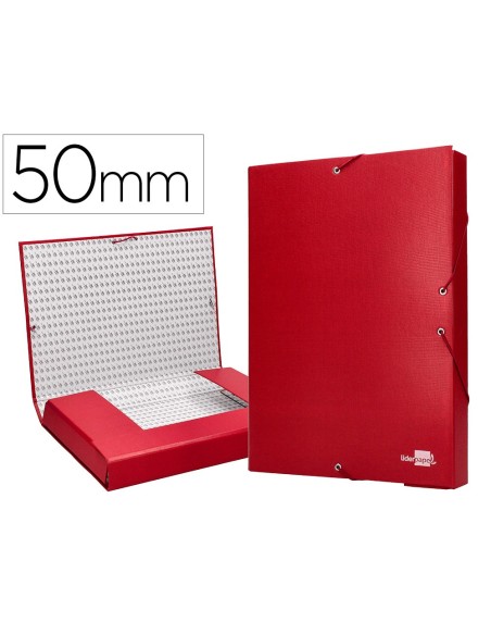 CARPETA PROYECTOS LOMO 5 CM ROJA