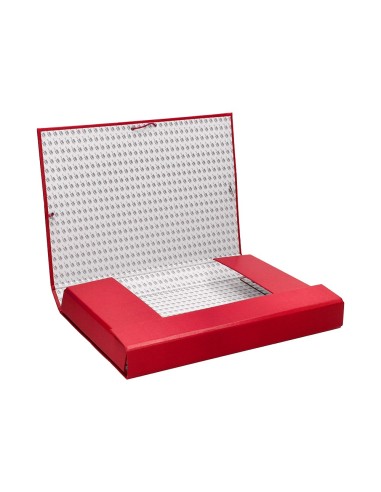 CARPETA PROYECTOS LOMO 5 CM ROJA
