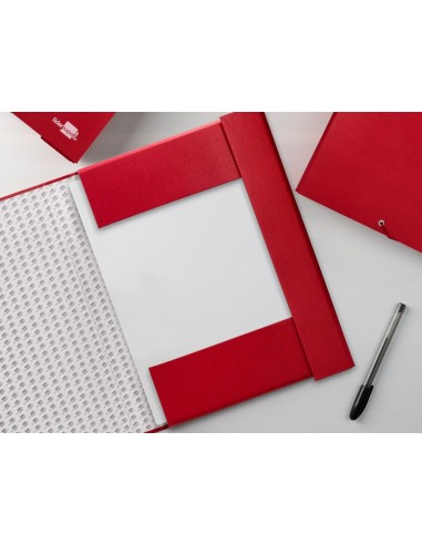 CARPETA PROYECTOS LOMO 5 CM ROJA