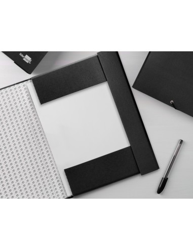 CARPETA PROYECTOS LOMO 7 CM NEGRA