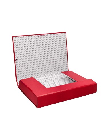 CARPETA PROYECTOS LOMO 7 CM ROJA