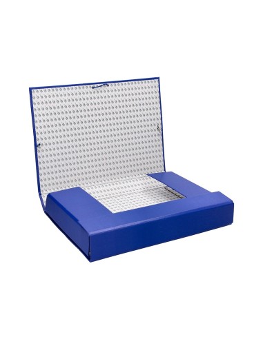 CARPETA PROYECTOS LOMO 7 CM AZUL