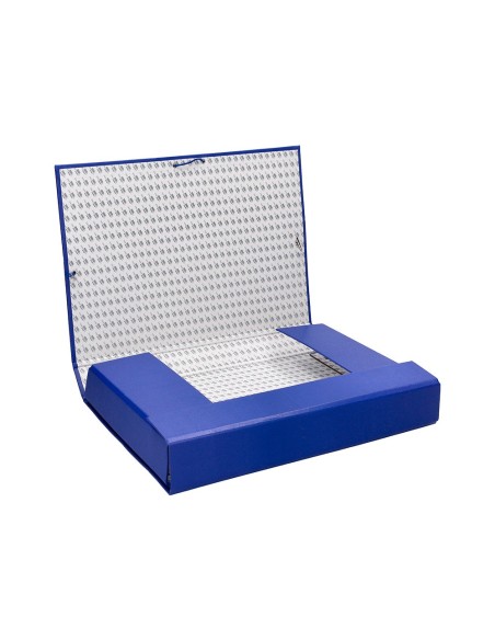 CARPETA PROYECTOS LOMO 7 CM AZUL