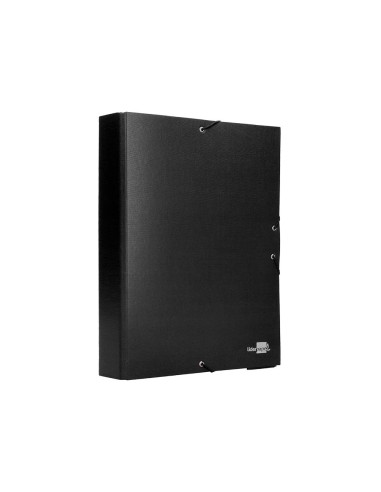 CARPETA PROYECTOS LOMO 9 CM NEGRA