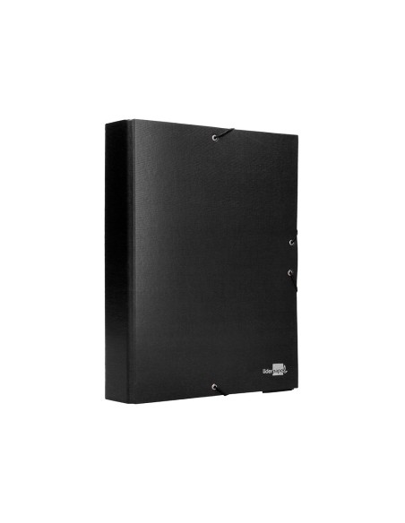 CARPETA PROYECTOS LOMO 9 CM NEGRA