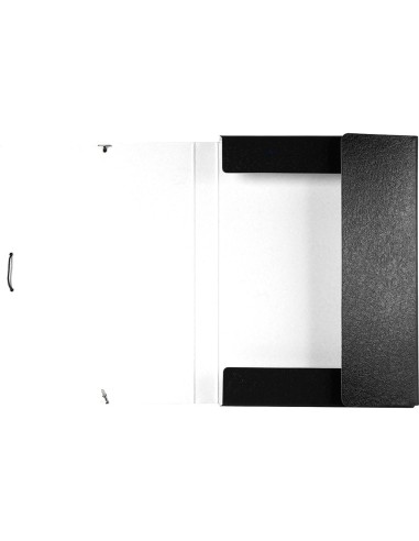 CARPETA PROYECTOS LOMO 3 CM NEGRA CARTON
