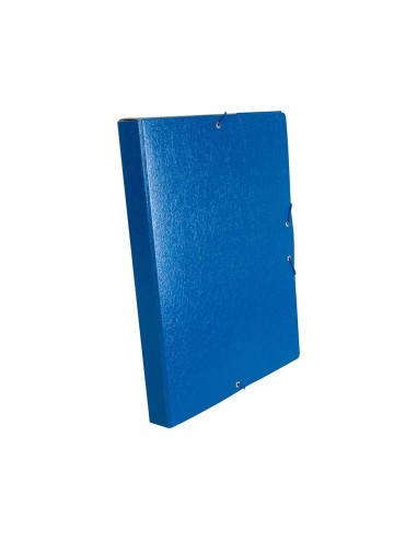 CARPETA PROYECTOS LOMO 3 CM AZUL CARTON
