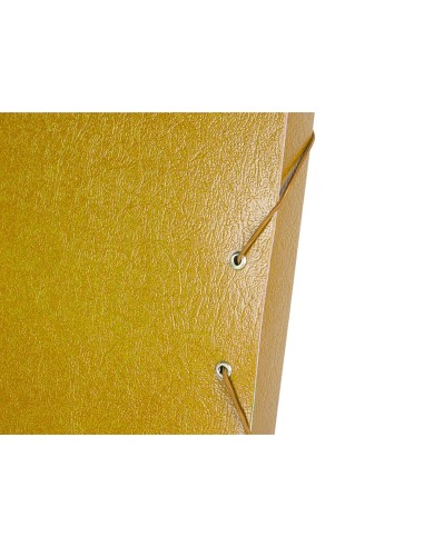 CARPETA PROYECTOS LOMO 3 CM AMARILLA CARTON