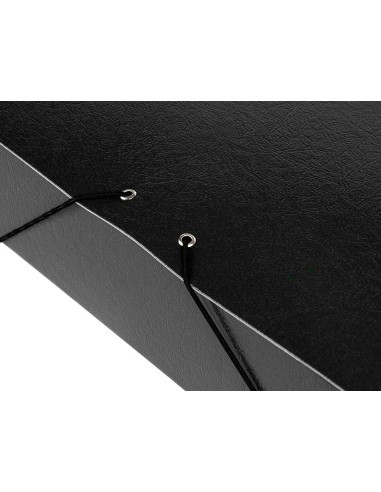 CARPETA PROYECTOS LOMO 7 CM NEGRA CARTON