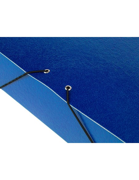 CARPETA PROYECTOS LOMO 7 CM AZUL CARTON