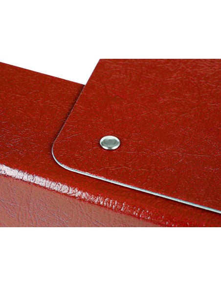 CARPETA PROYECTOS LOMO 7 CM ROJA CARTON