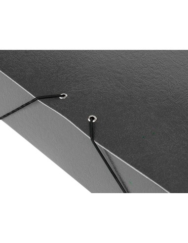 CARPETA PROYECTOS LOMO 7 CM GRIS CARTON