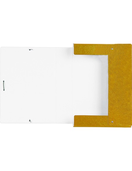 CARPETA PROYECTOS LOMO 7 CM AMARILLA CARTON