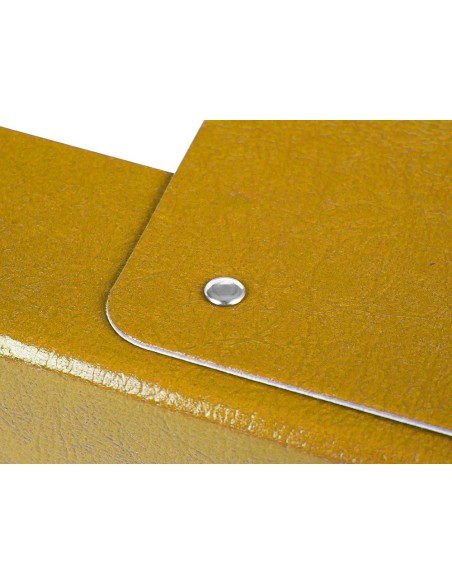 CARPETA PROYECTOS LOMO 7 CM AMARILLA CARTON