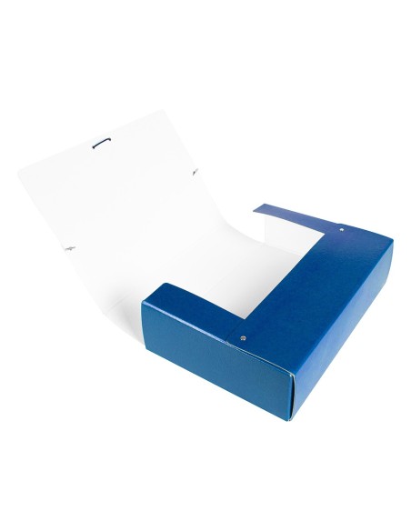 CARPETA PROYECTOS LOMO 9 CM AZUL CARTON