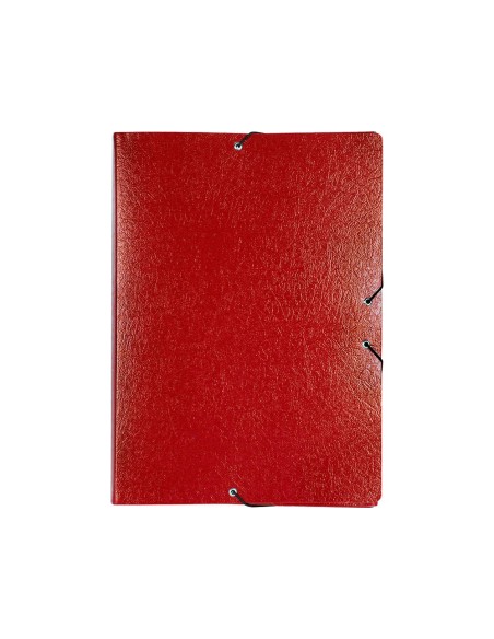 CARPETA PROYECTOS LOMO 9 CM ROJA CARTON