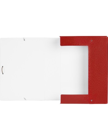 CARPETA PROYECTOS LOMO 9 CM ROJA CARTON
