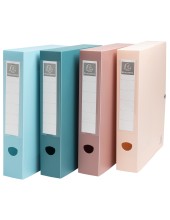 CARPETA PROY. EXACOMPTA SKANDI PP. A4 LOMO 60MM CIERRE PRESION COL.