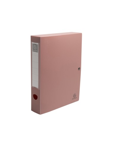 CARPETA PROY. EXACOMPTA SKANDI PP. A4 LOMO 60MM CIERRE PRESION COL.