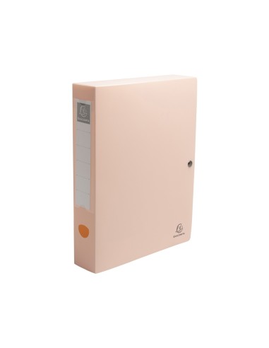 CARPETA PROY. EXACOMPTA SKANDI PP. A4 LOMO 60MM CIERRE PRESION COL.