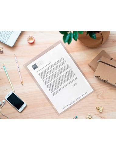 CARPETA DOSSIER UÑERO PLASTICOSARO FL.TPTE.