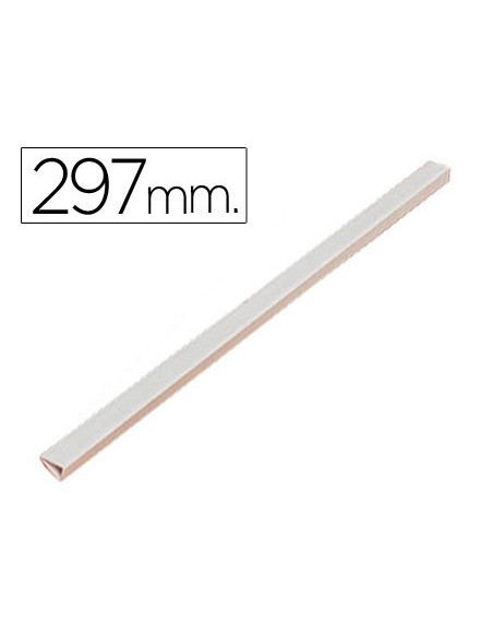 LOMERA PLASTICO DIN A4 BLANCA