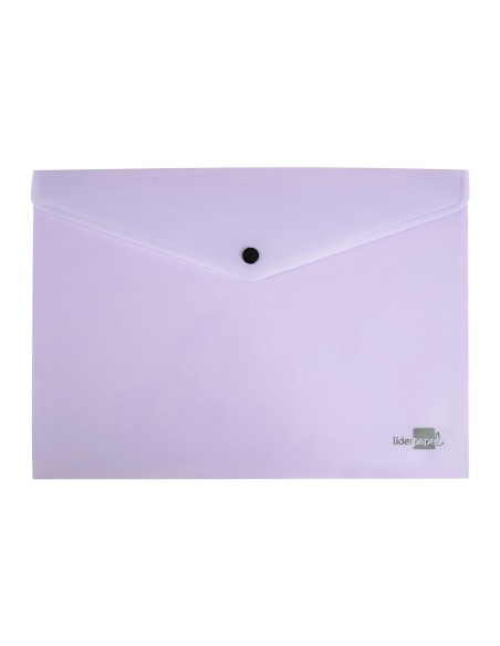 CARPETA DOSSIER BROCHE PP.A4 LAVANDA OPACO 50 H.