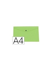 CARPETA DOSSIER BROCHE PP. A4 VE. MANZANA OPACO 50H. 2