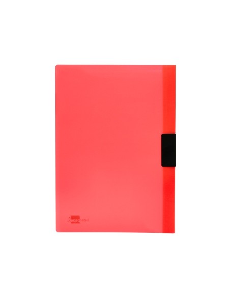 CARPETA DOSSIER PINZA LATERAL PP.A4 RJ.TRANSLUCIDO 60 H.PINZA DESLIZ.