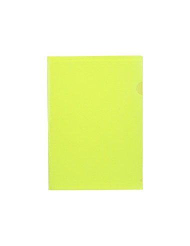 CARPETA DOSSIER U ERO PP. A4 AM. FLUOR OPACO 20H.