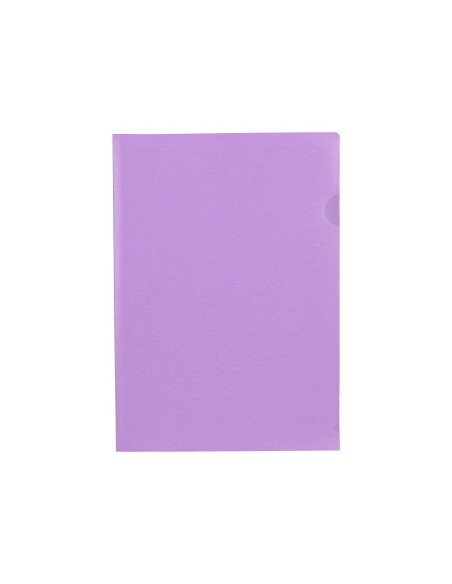 CARPETA DOSSIER U ERO PP. A4 LAVANDA OPACO 20H.